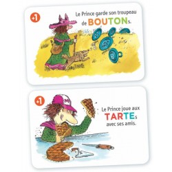 Le prince de Motordu, jeu de cartes