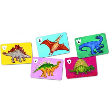 Batasaurus - Jeu de cartes Djeco sur le thème des dinosaures alliant la ...
