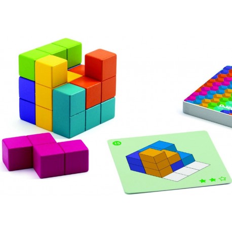 Cubissimo Cubissimo - jeu de patience pour jouer seul Djeco