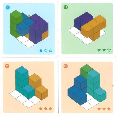 Cubissimo Cubissimo - jeu de patience pour jouer seul Djeco