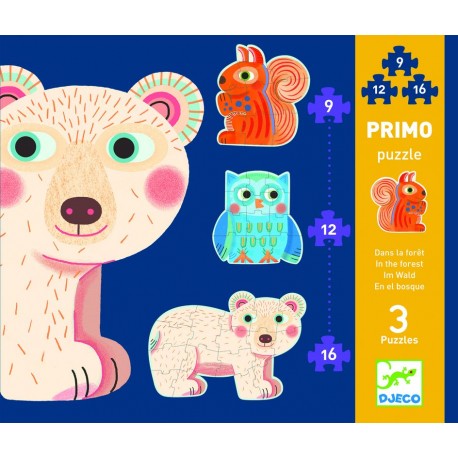 Primo puzzle - Dans la forêt Primo puzzle - Dans la forêt