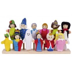 Set de 12 marionnettes à doigt