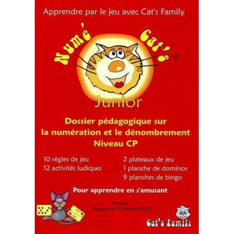 Numé Cat's - Junior, dossier pédagogique CP Numé Cat's - Junior, dossier pédagogique CP