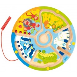 Labyrinthe magnétique, apprendre à compter au zoo