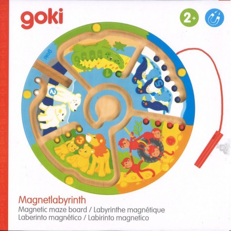Labyrinthe magnétique, apprendre à compter au zoo