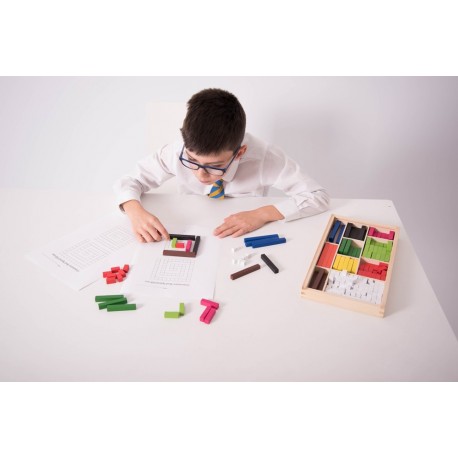 Learning Resources Réglettes Cuisenaire, kit d'activités mathématiques, Objets de Manipulation école élémentaire, réglettes de nombres Cuisenaire
