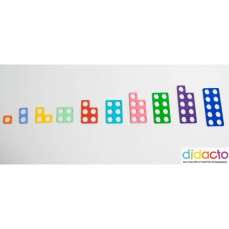 Les Numicons sont un matériel mathématique pour la maternelle, CP et CE1