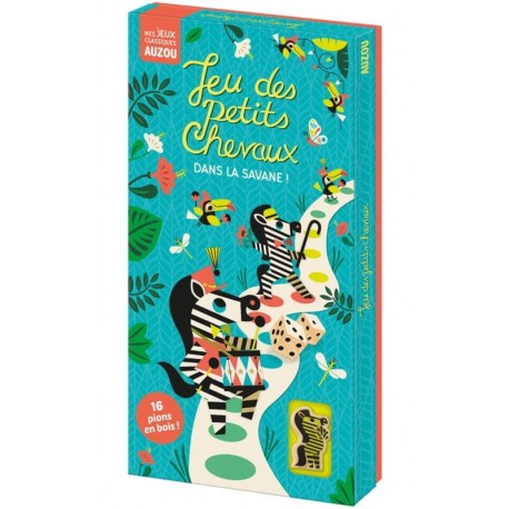 Jeu des petits chevaux, dans la savane!