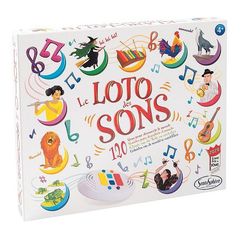 Le loto des sons - Sentosphère - Jeu d'observation et de reconnaissance ...