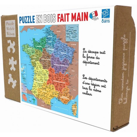 Carte de France - les départements