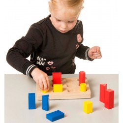Jeu de tri couleur et forme (Sort the figure)