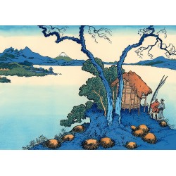 Kamishibaï -  La grande vague Hokusai
