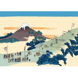 Kamishibaï -  La grande vague Hokusai
