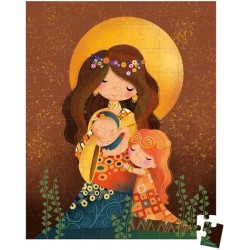 Puzzle Inspiré de Klimt 100 pièces