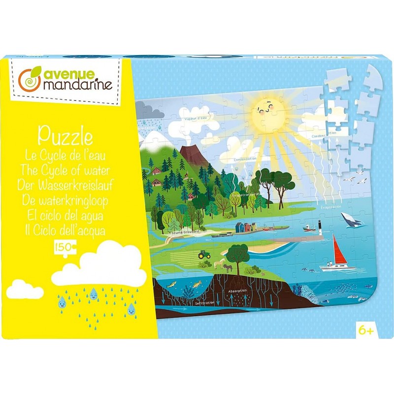 Educativ' puzzle Le cycle de l'eau