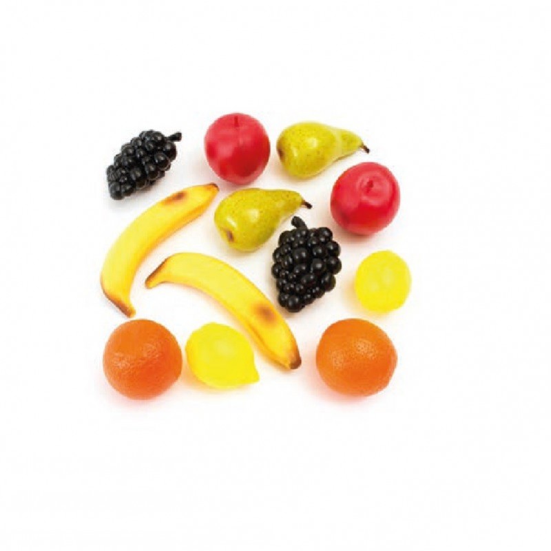 Lot de 12 fruits