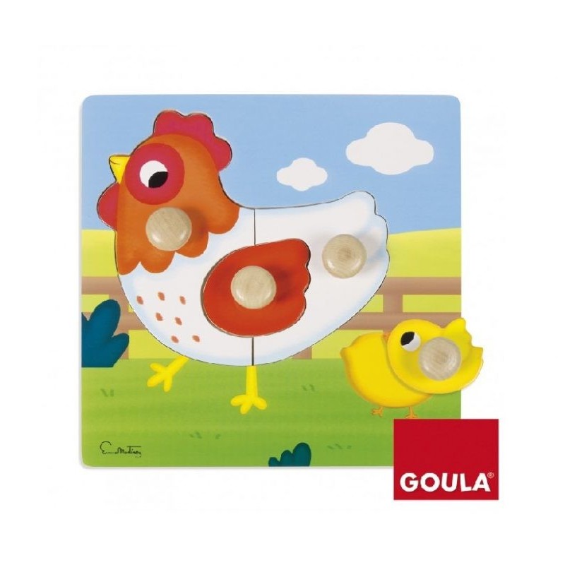 Puzzle la poule