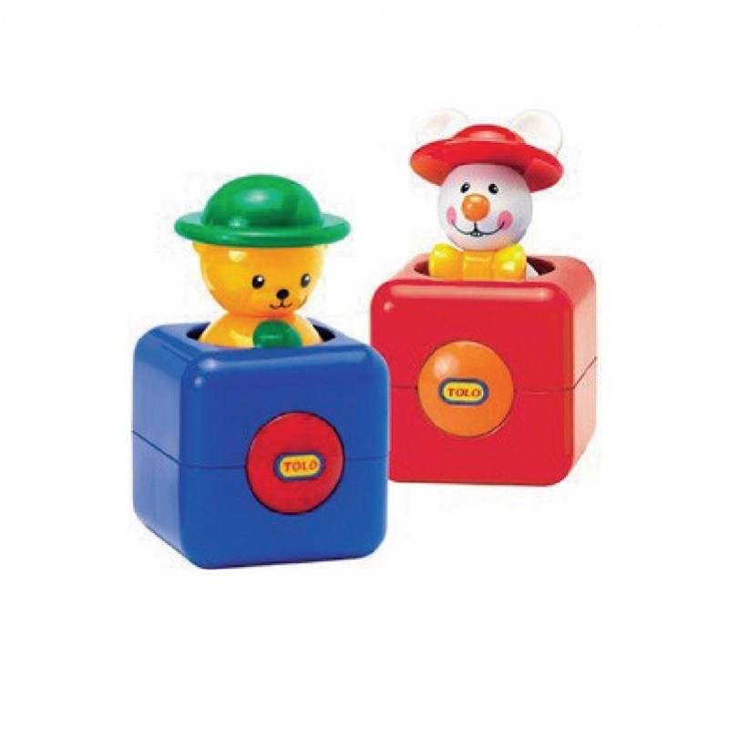 Lot de 2 pop-up (ours et souris)