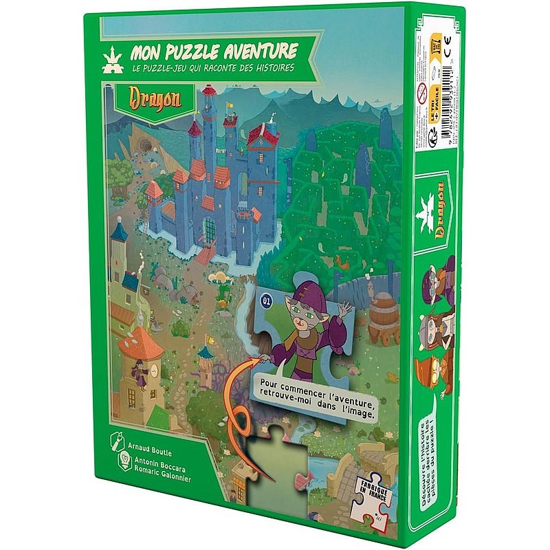 Mon puzzle aventure : Dragon