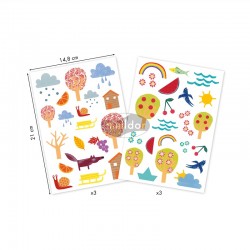 Gommettes saisons