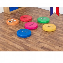 Lot de 6 galettes émotions (set n°1)
