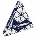 Trousse triominos to go classic 2-4 joueurs - edition nomade travel compact - dominos triangulaires - set jeu voyage et carte