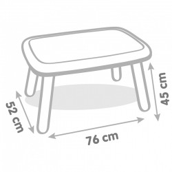Table bleue
