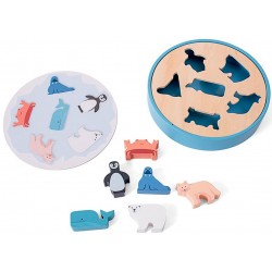 Boîte à Forme des Animaux de l’Arctique