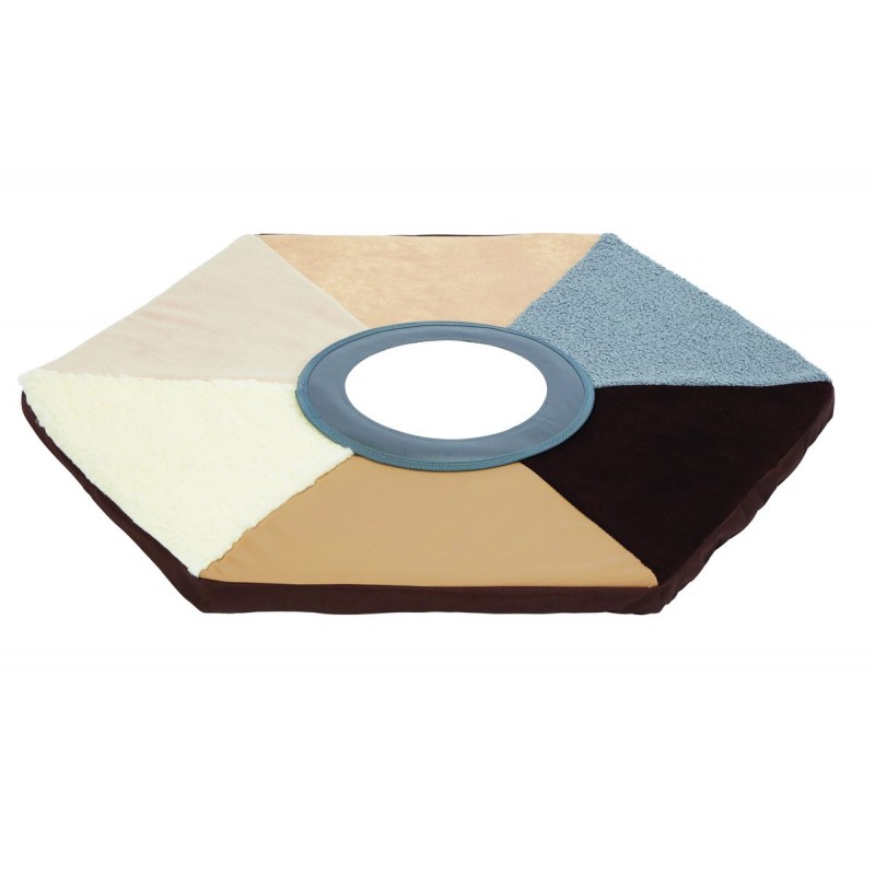 Coussin hexagonal pour boîte de stimulation