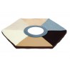 Coussin hexagonal pour boîte de stimulation