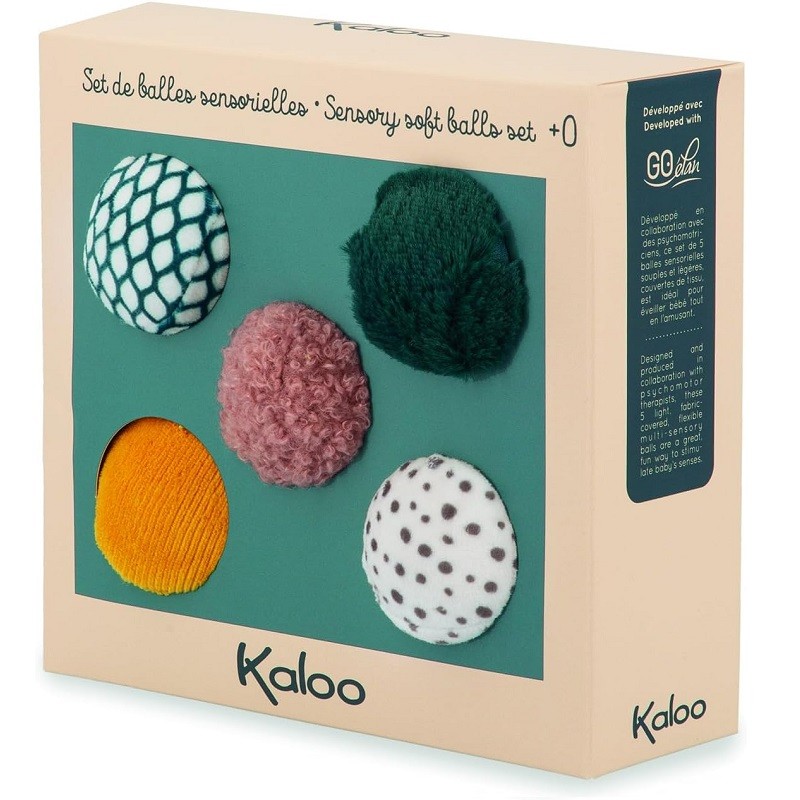 Lot de 6 grandes balles sensorielles colorées - TickiT - TICKIT TK72448
