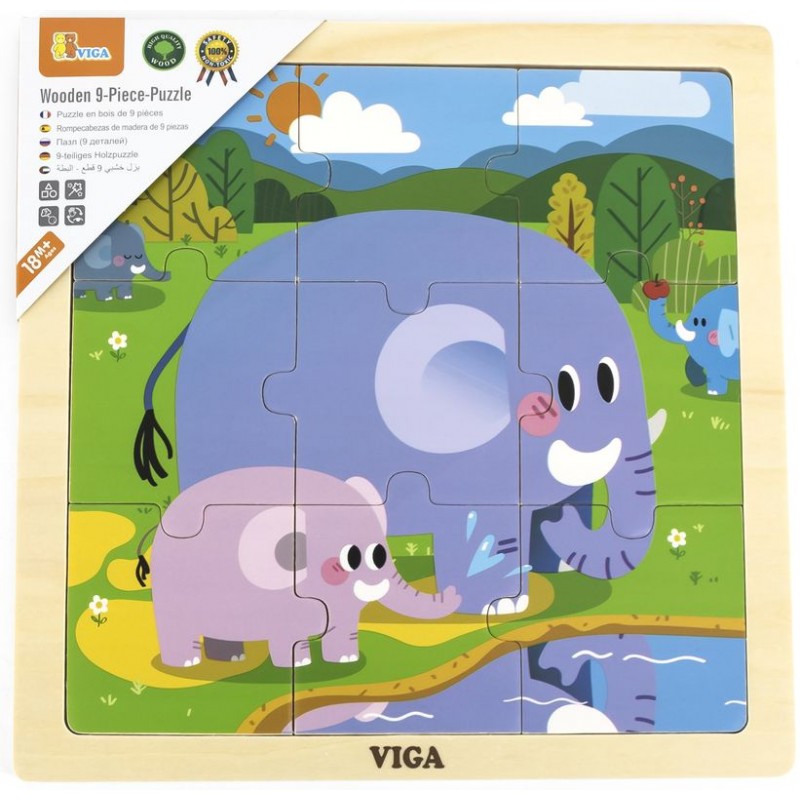 Puzzle éléphant