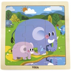 Puzzle éléphant