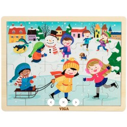 Puzzle hiver