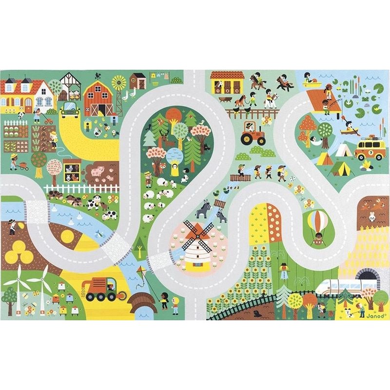 Tapis de jeu campagne