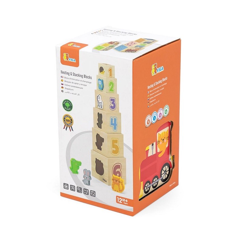 Blocs à emboîter et à empiler