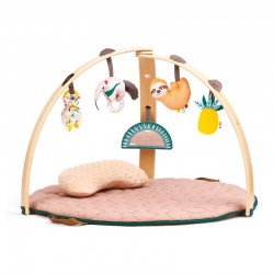 Tapis arche bois