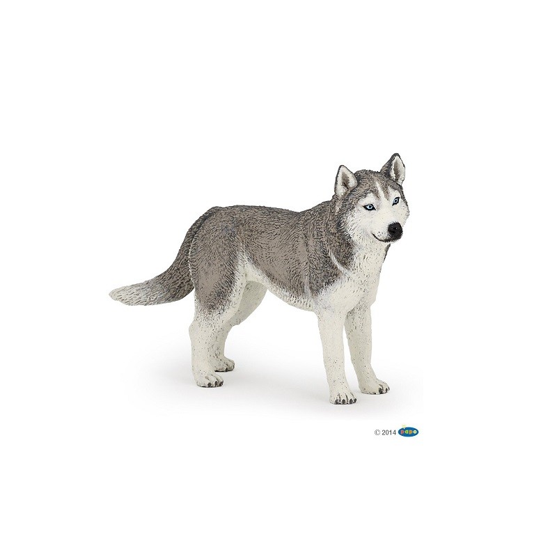 Figurine Husky de Sibérie