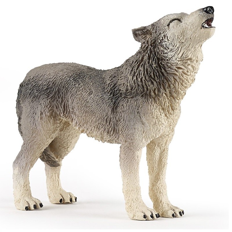 Figurine Loup hurlant