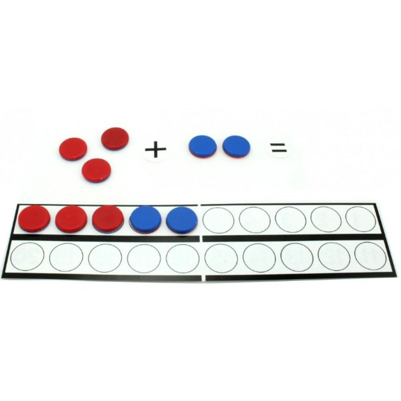 600 Compteurs En Plastique Coloré 25 Mm – Jetons De Bingo Pour Apprendre à Compter Et Jouer En Famille