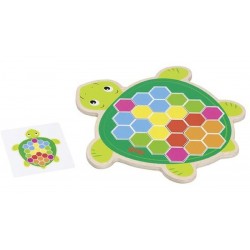 Mosaïque tortue Rosy