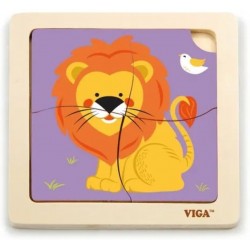 Puzzle lion (4 pièces)