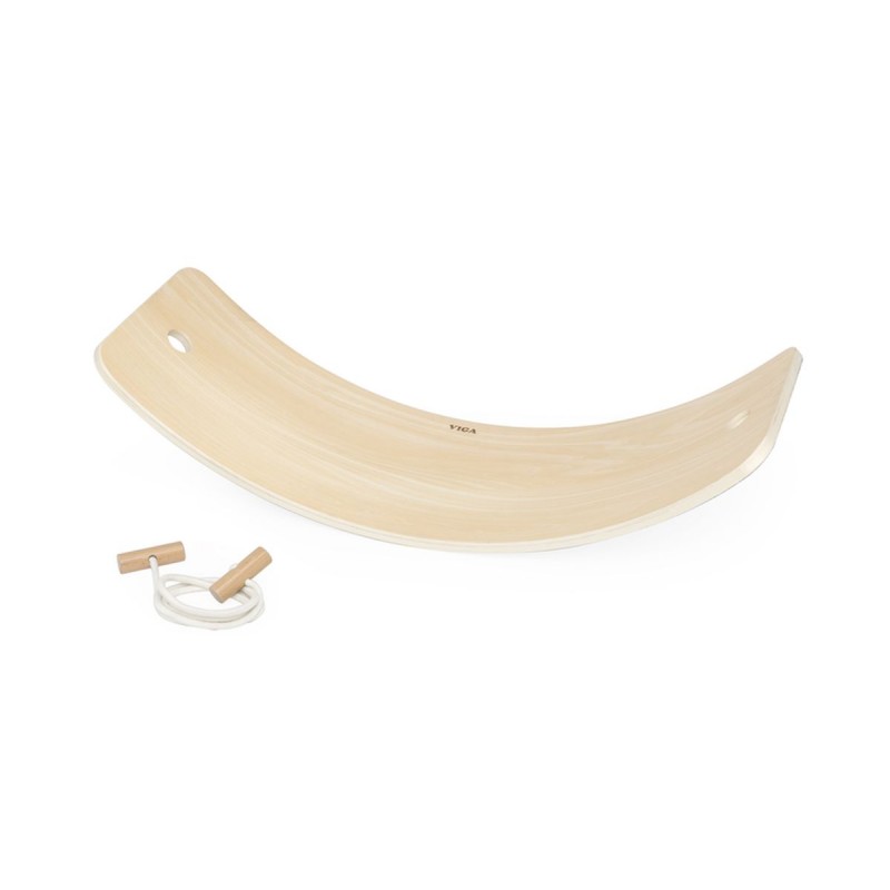 Planche d'équilibre en bois