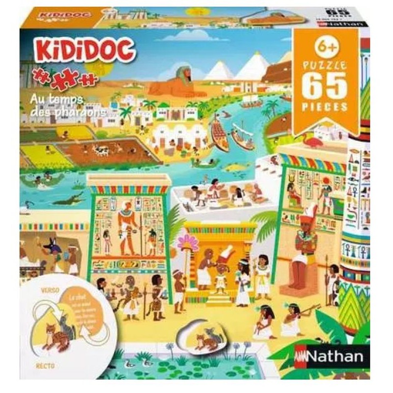 Puzzle Kididoc - Au temps des pharaons