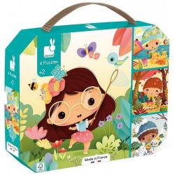 4 puzzles évolutifs les 4...