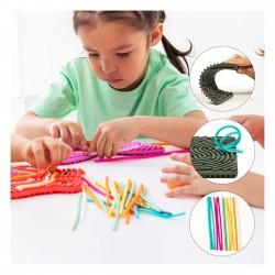 Plateau de motricité fine : papillon