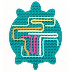 Plateau de motricité fine : tortue