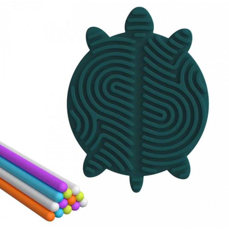 Plateau de motricité fine : tortue