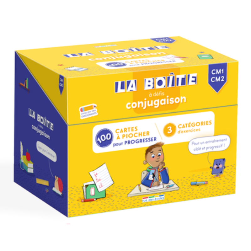 La boîte à défis Conjugaison - CM1-CM2