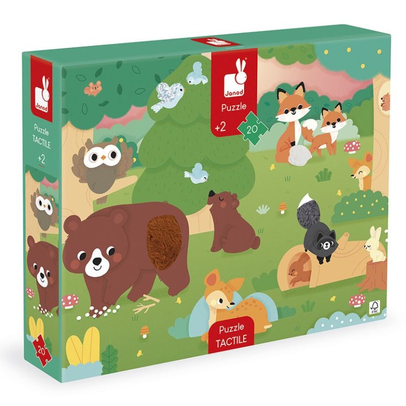 Puzzle Tactile La Forêt